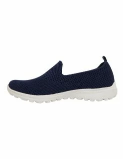 Active Flex Peak Navy Stretch Sneakers -Deals Shoes Store 874895320 3 720x928