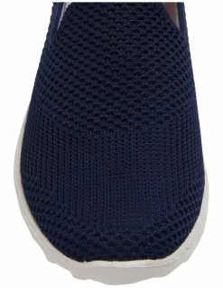 Active Flex Peak Navy Stretch Sneakers -Deals Shoes Store 874895320 6 720x928