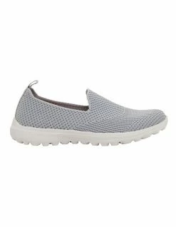 Active Flex Peak Light Grey Stretch Sneakers