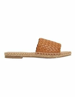 Ravella Benny Tan Weave Sandals