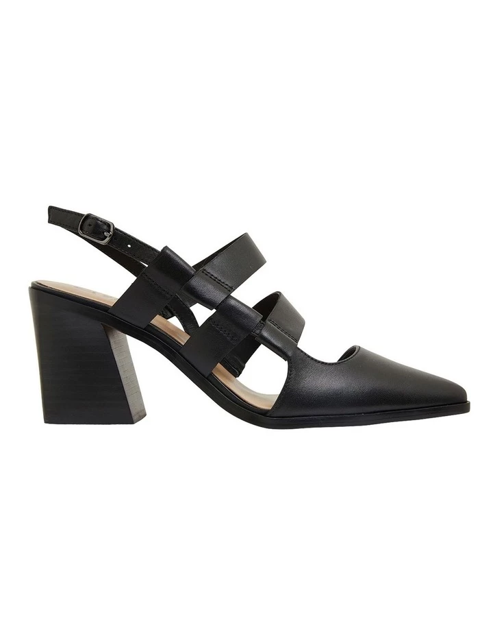 Jane Debster Gloria Black Glove Heeled Shoes 1 Jane Debster Gloria Black Glove Heeled Shoes