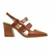 Jane Debster Gloria Cognac Glove Heeled Shoes