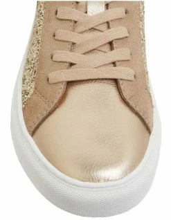 Jane Debster Ray Gold Glitter Multi Sneakers -Deals Shoes Store 874924300 6 720x928