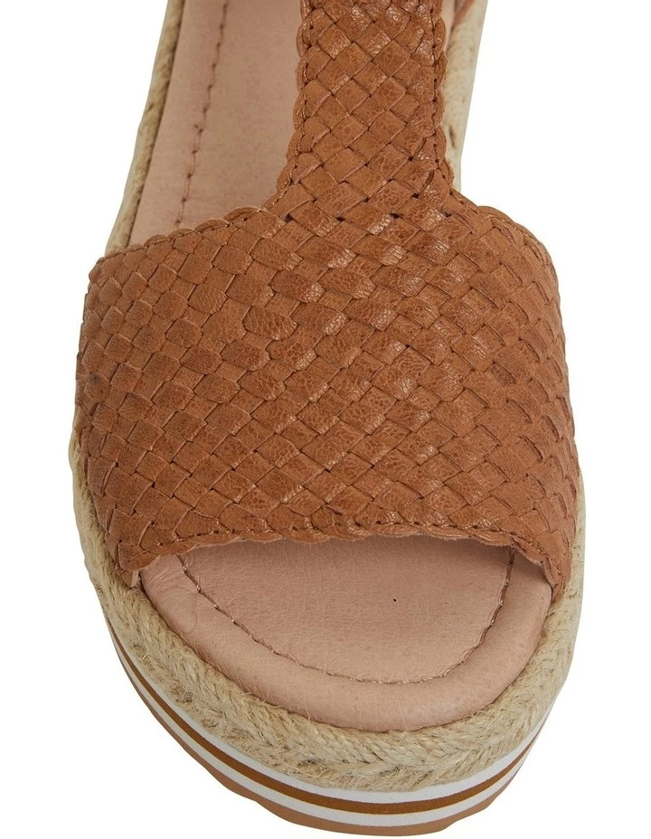 Jane Debster Daze Tan Weave Sandals 6 Jane Debster Daze Tan Weave Sandals - Image 6