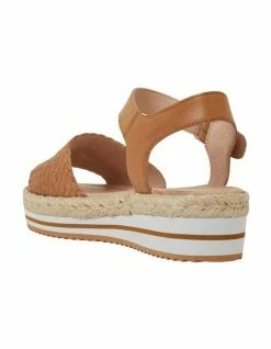 Jane Debster Debbie Tan Weave Sandals -Deals Shoes Store 874924660 7 720x928