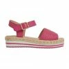 Jane Debster Debbie Pink Weave Sandals