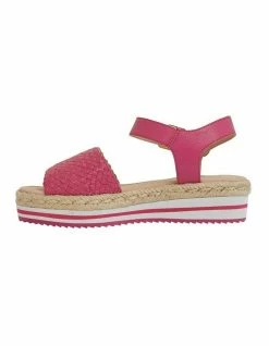 Jane Debster Debbie Pink Weave Sandals -Deals Shoes Store 874925020 3 720x928