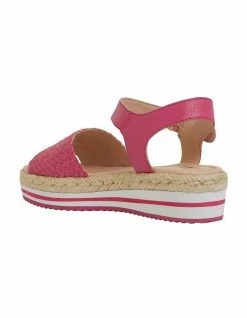 Jane Debster Debbie Pink Weave Sandals -Deals Shoes Store 874925020 7 720x928