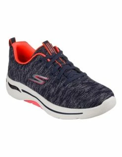 Skechers Go Walk Arch Fit Glee Navy/Coral Sneaker