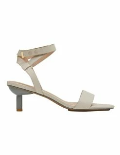 Oxford Allie Pearly Nude Strap Heel Shoes