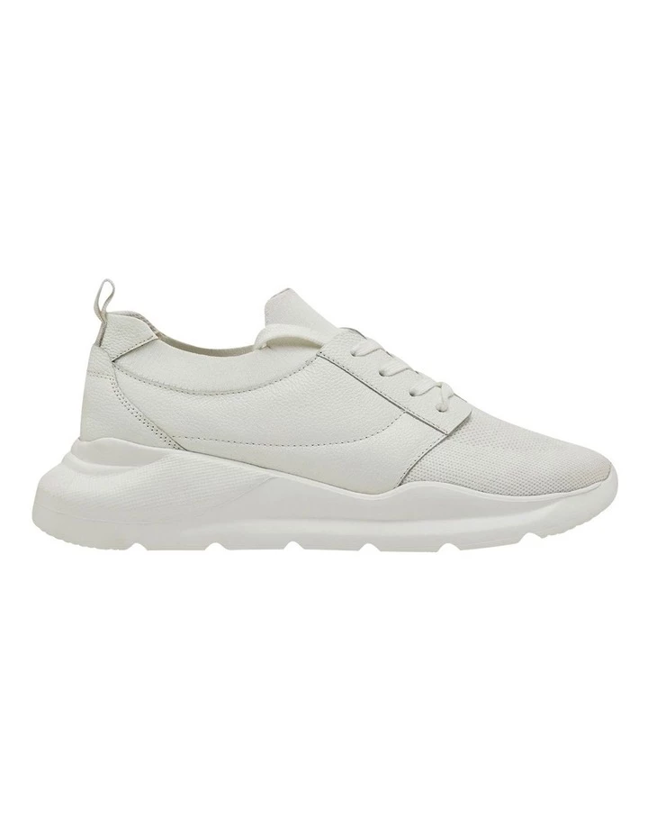 Oxford Ramona White Knitted Trainer Shoes 1 Oxford Ramona White Knitted Trainer Shoes