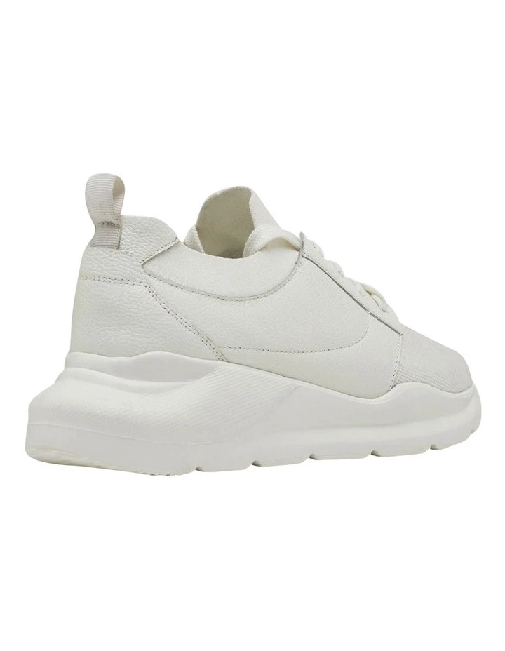Oxford Ramona White Knitted Trainer Shoes 3 Oxford Ramona White Knitted Trainer Shoes - Image 3