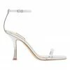 Nine West Yess Silver Heels