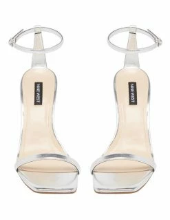 Nine West Yess Silver Heels 6 Nine West Yess Silver Heels -Deals Shoes Store 876563110 3 720x928