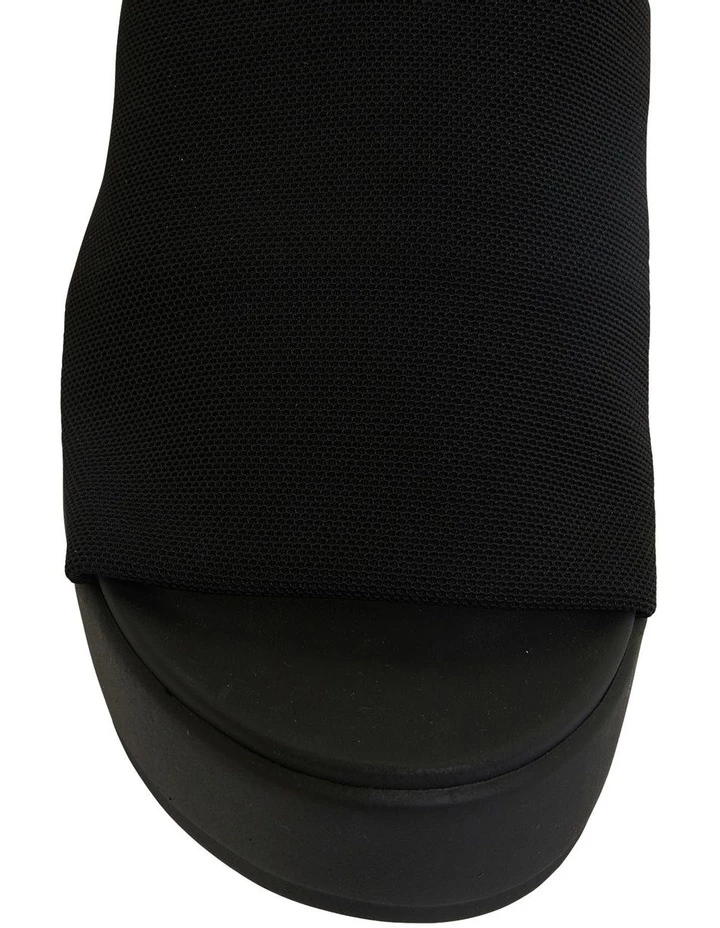 Ravella Foster Black Stretch Sandals 6 Ravella Foster Black Stretch Sandals - Image 6