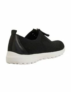 Active Flex Oberon Black Stretch Sneakers -Deals Shoes Store 877217770 4 720x928