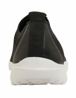 Active Flex Oberon Black Stretch Sneakers -Deals Shoes Store 877217770 5 720x928