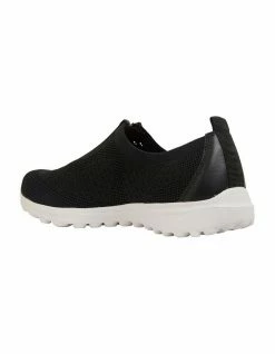 Active Flex Oberon Black Stretch Sneakers -Deals Shoes Store 877217770 7 720x928