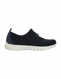 Active Flex Oberon Navy Stretch Sneakers