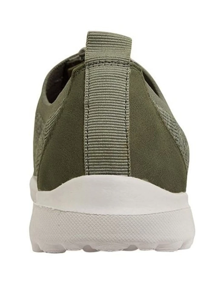 Active Flex Oberon Khaki Stretch Sneakers 5 Active Flex Oberon Khaki Stretch Sneakers - Image 5