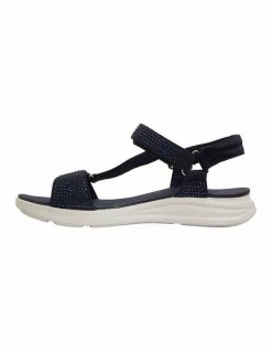 Active Flex Naples Navy Diamante Sandals -Deals Shoes Store 877229920 3 720x928