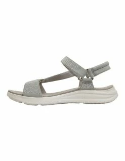 Active Flex Naples Light Grey Diamante Sandals -Deals Shoes Store 877230190 3 720x928