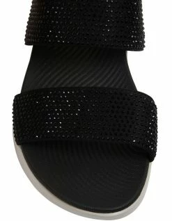 Active Flex Novato Black Diamante Sandals -Deals Shoes Store 877233430 6 720x928