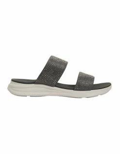 Active Flex Novato Grey Diamante Sandals
