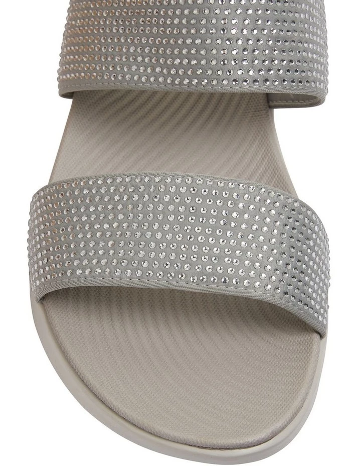 Active Flex Novato Light Grey Diamante Sandals 6 Active Flex Novato Light Grey Diamante Sandals - Image 6