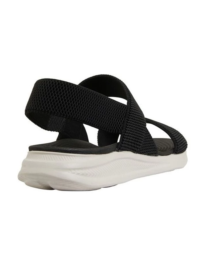 Active Flex Mack Black Stretch Sandals 4 Active Flex Mack Black Stretch Sandals - Image 4