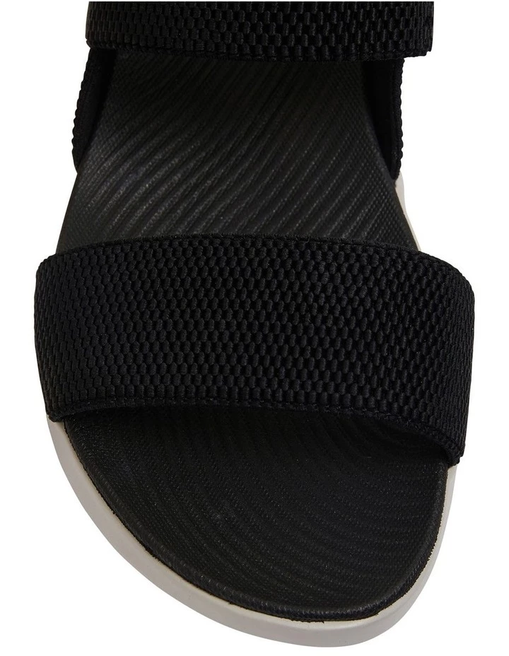 Active Flex Mack Black Stretch Sandals 6 Active Flex Mack Black Stretch Sandals - Image 6
