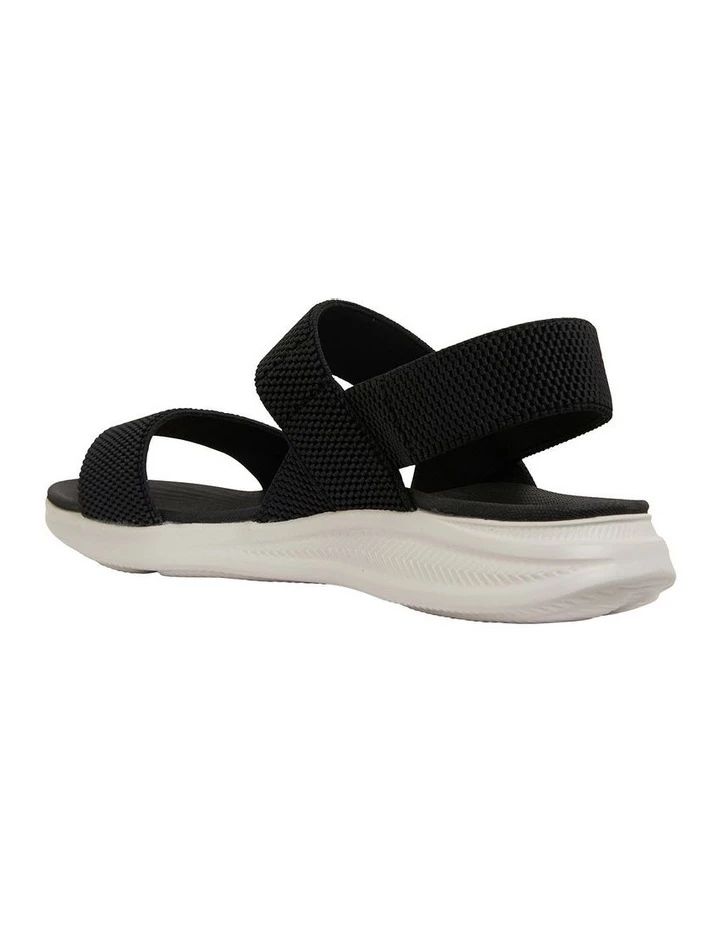 Active Flex Mack Black Stretch Sandals 7 Active Flex Mack Black Stretch Sandals - Image 7