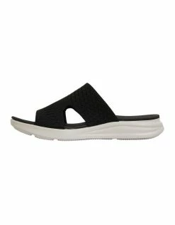Active Flex Madon Black Stretch Sandals -Deals Shoes Store 877238830 3 720x928