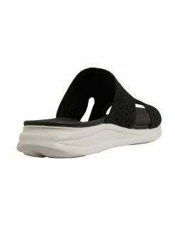 Active Flex Madon Black Stretch Sandals -Deals Shoes Store 877238830 4 720x928