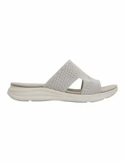 Active Flex Madon Light Grey Stretch Sandals