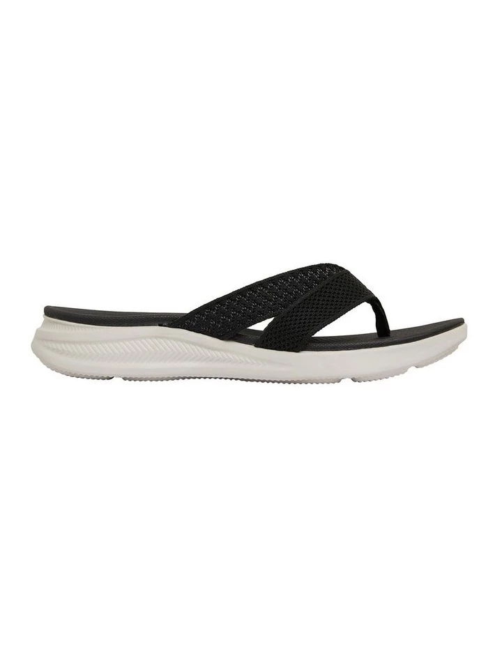 Active Flex Magda Black Stretch Sandals 1 Active Flex Magda Black Stretch Sandals
