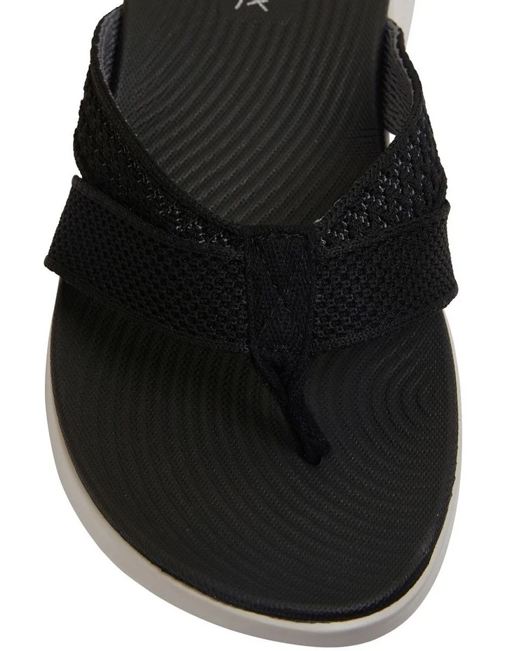 Active Flex Magda Black Stretch Sandals 6 Active Flex Magda Black Stretch Sandals - Image 6