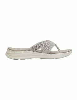 Active Flex Magda Light Grey Stretch Sandals