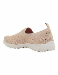 Active Flex Parlour Blush Diamante Sneakers -Deals Shoes Store 877343770 7 720x928