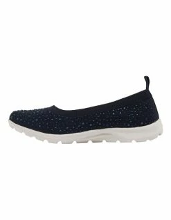 Active Flex Patrice Navy Diamante Sneakers -Deals Shoes Store 877344040 3 720x928