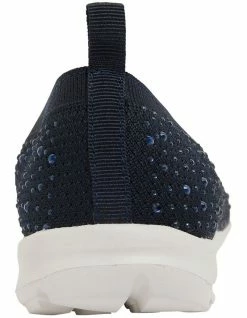 Active Flex Patrice Navy Diamante Sneakers -Deals Shoes Store 877344040 5 720x928