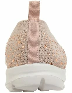 Active Flex Patrice Blush Diamante Sneakers -Deals Shoes Store 877344130 5 720x928