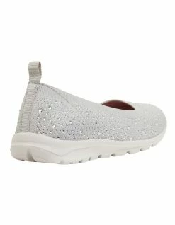 Active Flex Patrice Light Grey Diamante Sneakers -Deals Shoes Store 877344220 4 720x928