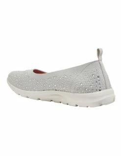 Active Flex Patrice Light Grey Diamante Sneakers -Deals Shoes Store 877344220 7 720x928