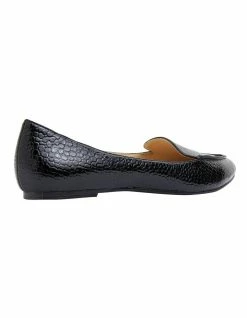 Ravella Reno Black Croc Patent -Deals Shoes Store 878068720 4 720x928