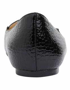 Ravella Reno Black Croc Patent -Deals Shoes Store 878068720 5 720x928