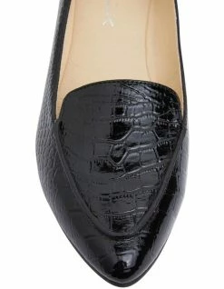 Ravella Reno Black Croc Patent -Deals Shoes Store 878068720 6 720x928
