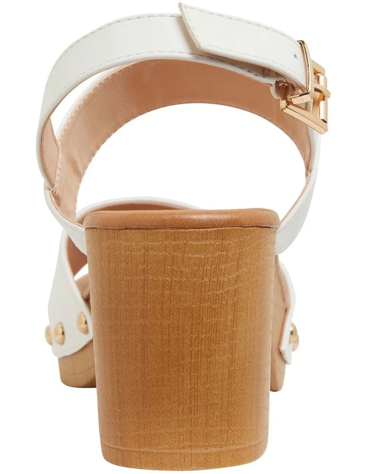 Ravella Lana White Smooth Sandals 5 Ravella Lana White Smooth Sandals - Image 5