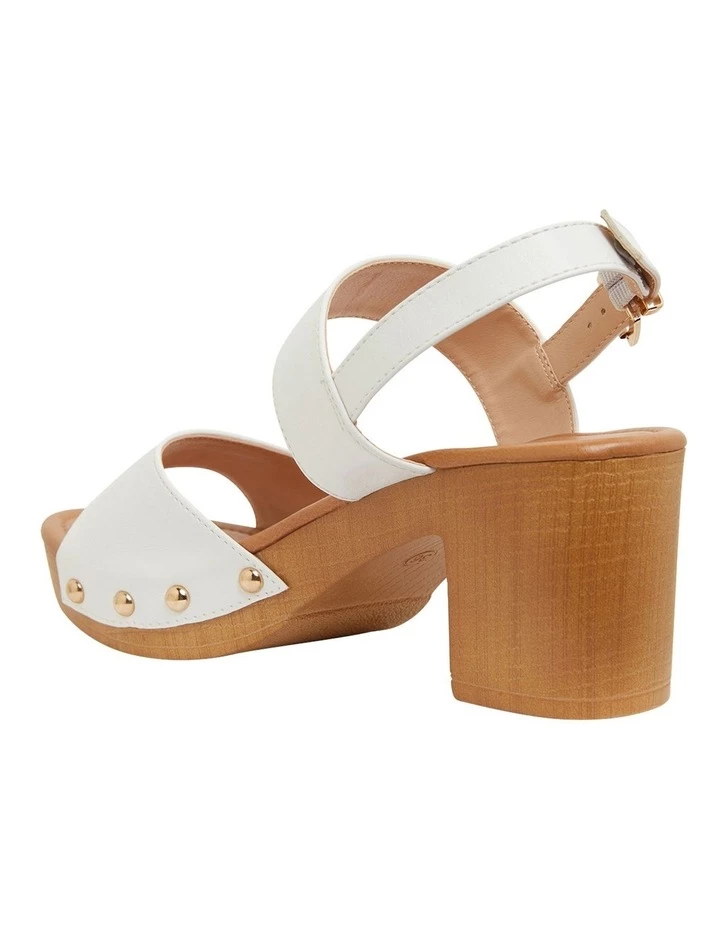 Ravella Lana White Smooth Sandals 7 Ravella Lana White Smooth Sandals - Image 7