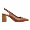 Sandler Kirsty Cognac Glove Heeled Shoes